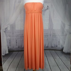 Charlotte Russe Strapless Empire Waisted Maxi